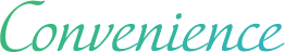 convenience